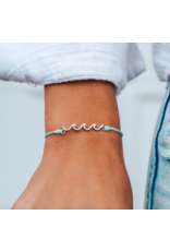 PURA VIDA PURA VIDA DELICATE WAVE BRACELET