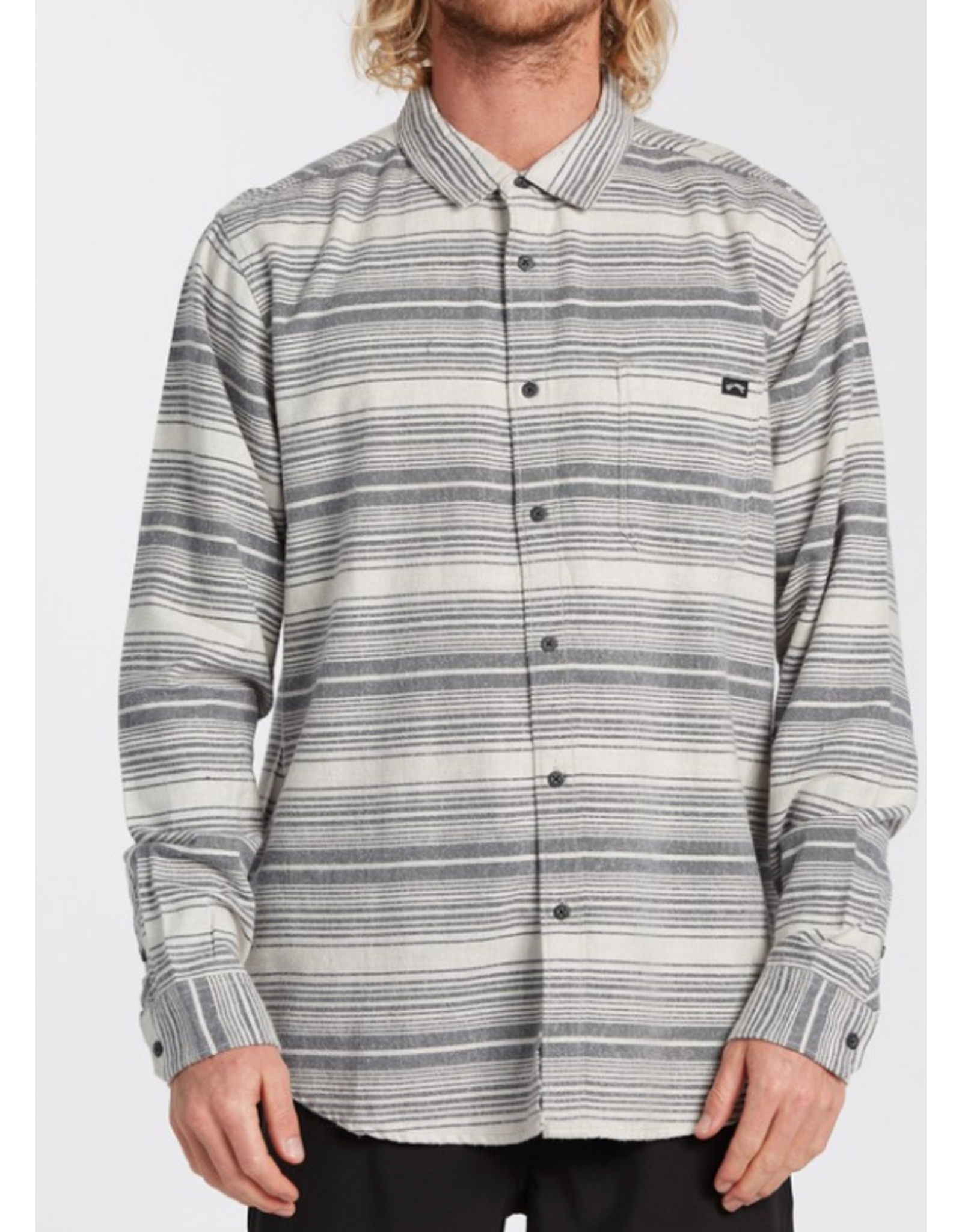 BILLABONG COASTLINE LS, STONE, M