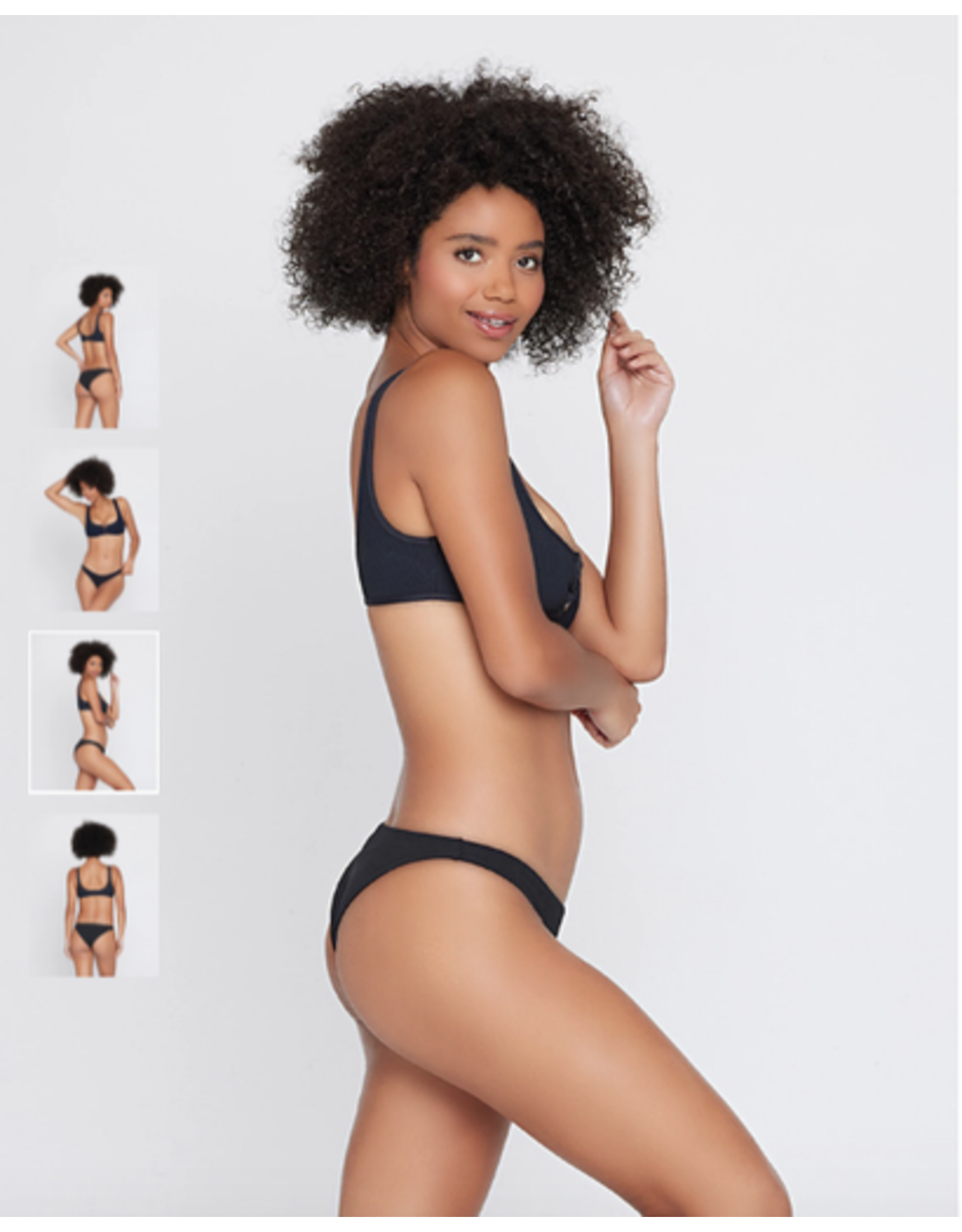 L*SPACE Ribbed Camacho Bikini Bottom