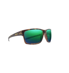 NECTAR NECTAR SUNGLASSES POLARIZED KILLICK MATTE BROWN TORTOISE FRAME - GREEN LENS