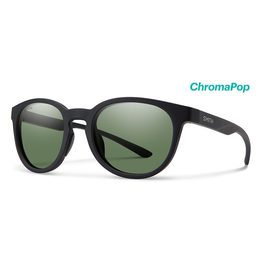 SMITH EASTBANK, MATTE BLK/CHROMA POP POLARIZED GRAY GREEN