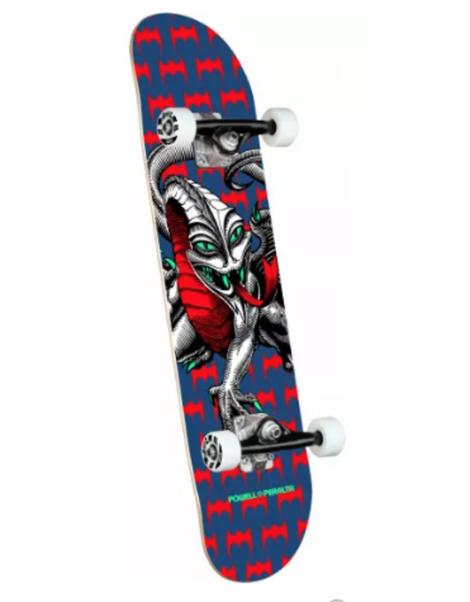 SKATE ONE Powell Peralta Cab Dragon One Off Navy Complete Skateboard Birch - 7.5 x 28.65