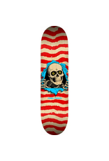 POPWAR Powell Peralta Ripper Skateboard Deck Nat/Red - Shape 244 - 8.5 x  32.08