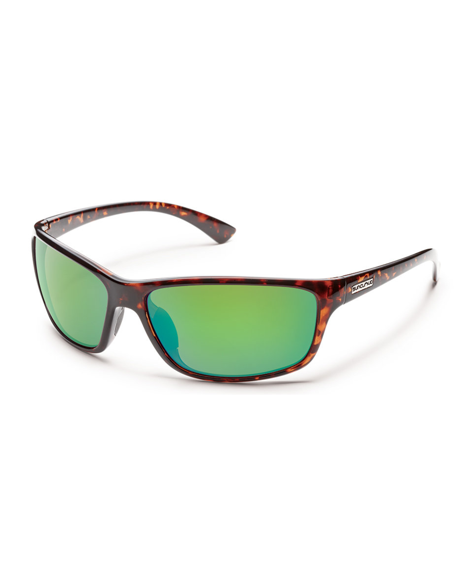 SunCloud SUNCLOUD SENTRY SUNGLASSES TORTOISE/GREEN MIRROR