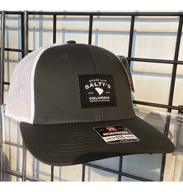 RICHARDSON 115 SPLIT CHARCOAL/WHITE SALTYS TRUCKER HAT