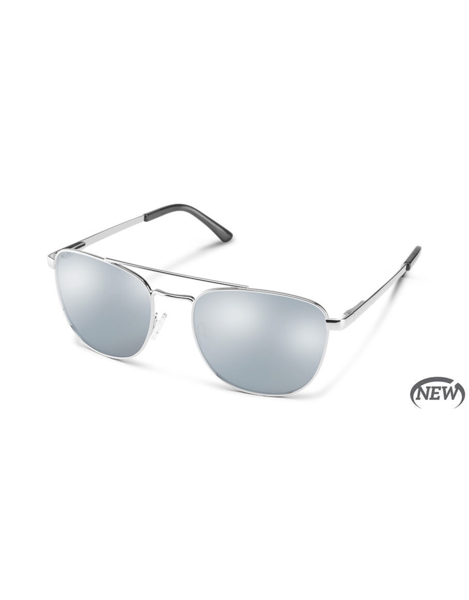 SunCloud SC FAIRLANE - MATTE SILVER POLARIZED SILVER MIRROR