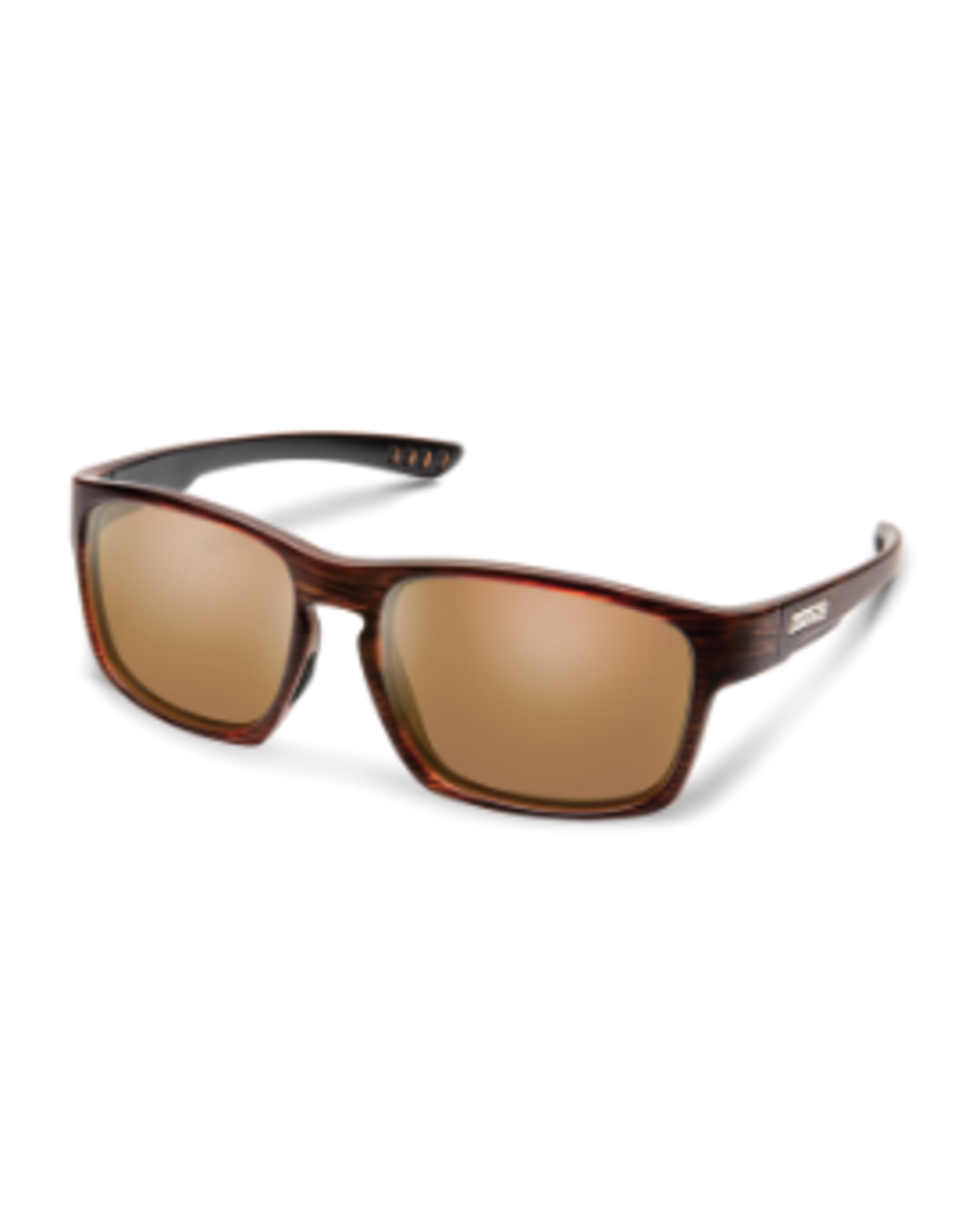 SunCloud SUN CLOUD FAIRFIELD SUNGLASSES BURNISHED BROWN/ POLARIZED BROWN