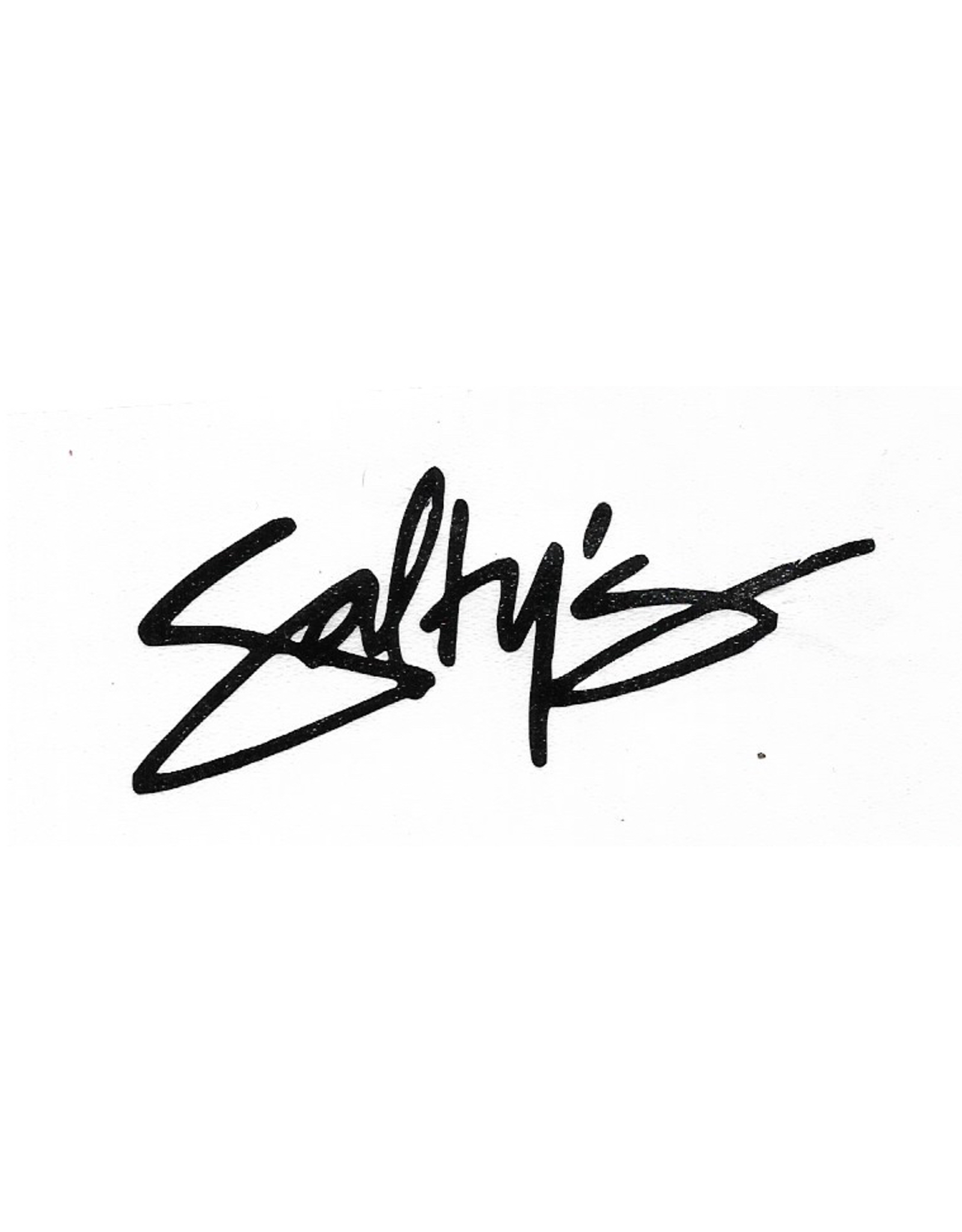 SALTY'S LOGO STICKERS SIMPLE LOGO STICKER- 3 INCHES