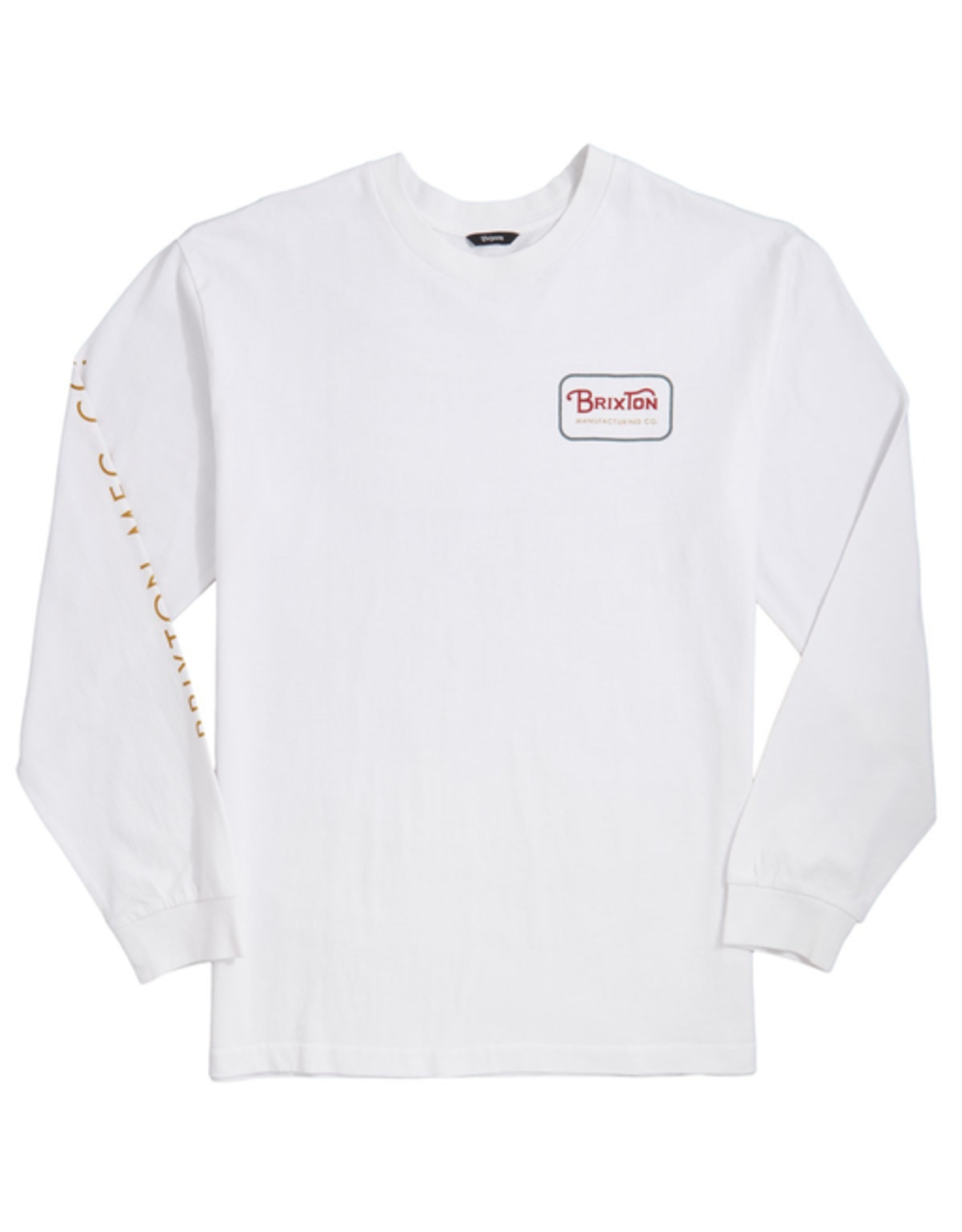 BRIXTON GRADE IV LONG SLEEVE STT WHITE