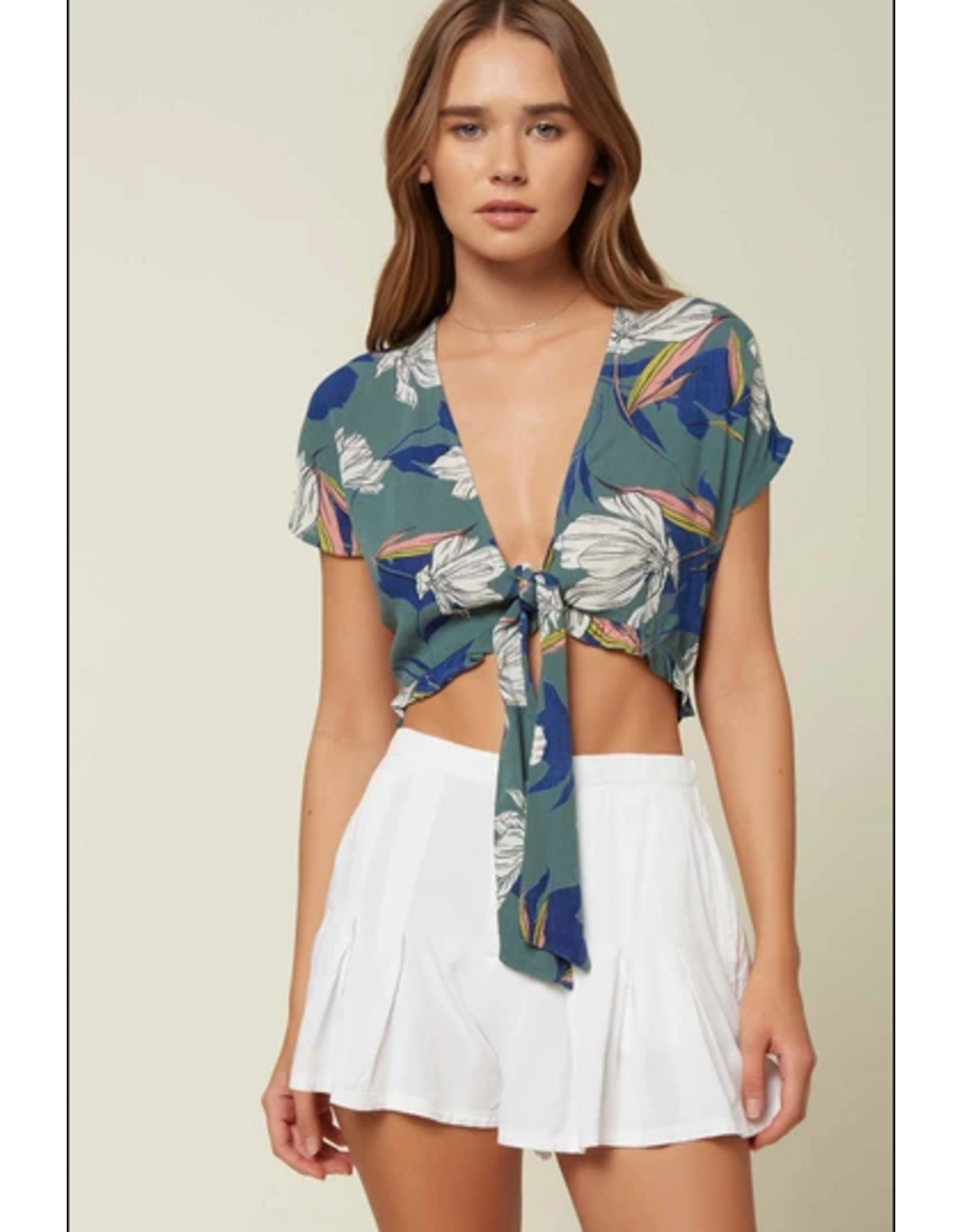 ONEILL Womens ONEILL ORIANA FLORAL TOP