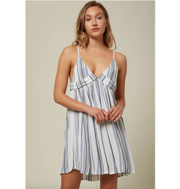 ONEILL Womens ONEILL SALTWATER SOLIDS STRIPE TANK DRESS COVER-UP