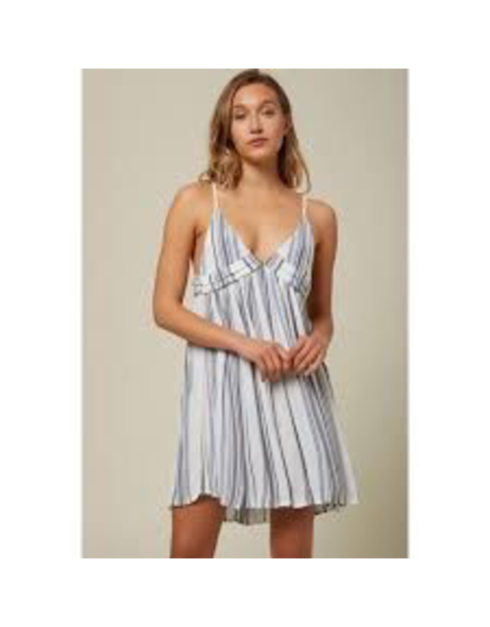 ONEILL Womens ONEILL SALTWATER SOLIDS STRIPE TANK DRESS COVER-UP