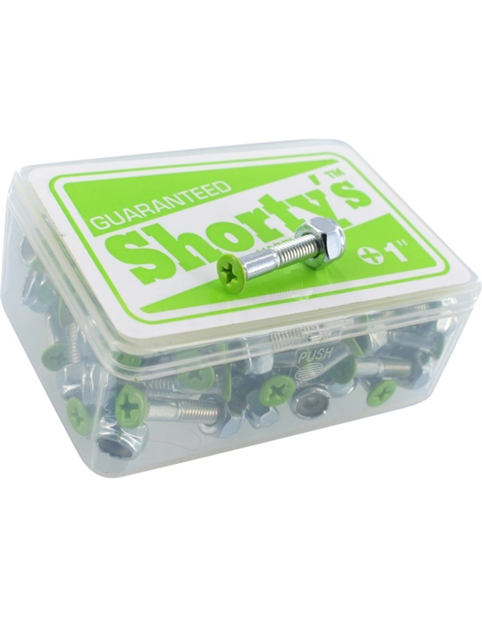 SHORTY'S SHORTY’S 1” GREEN PHILIPS HARDWARE (SET OF 8)