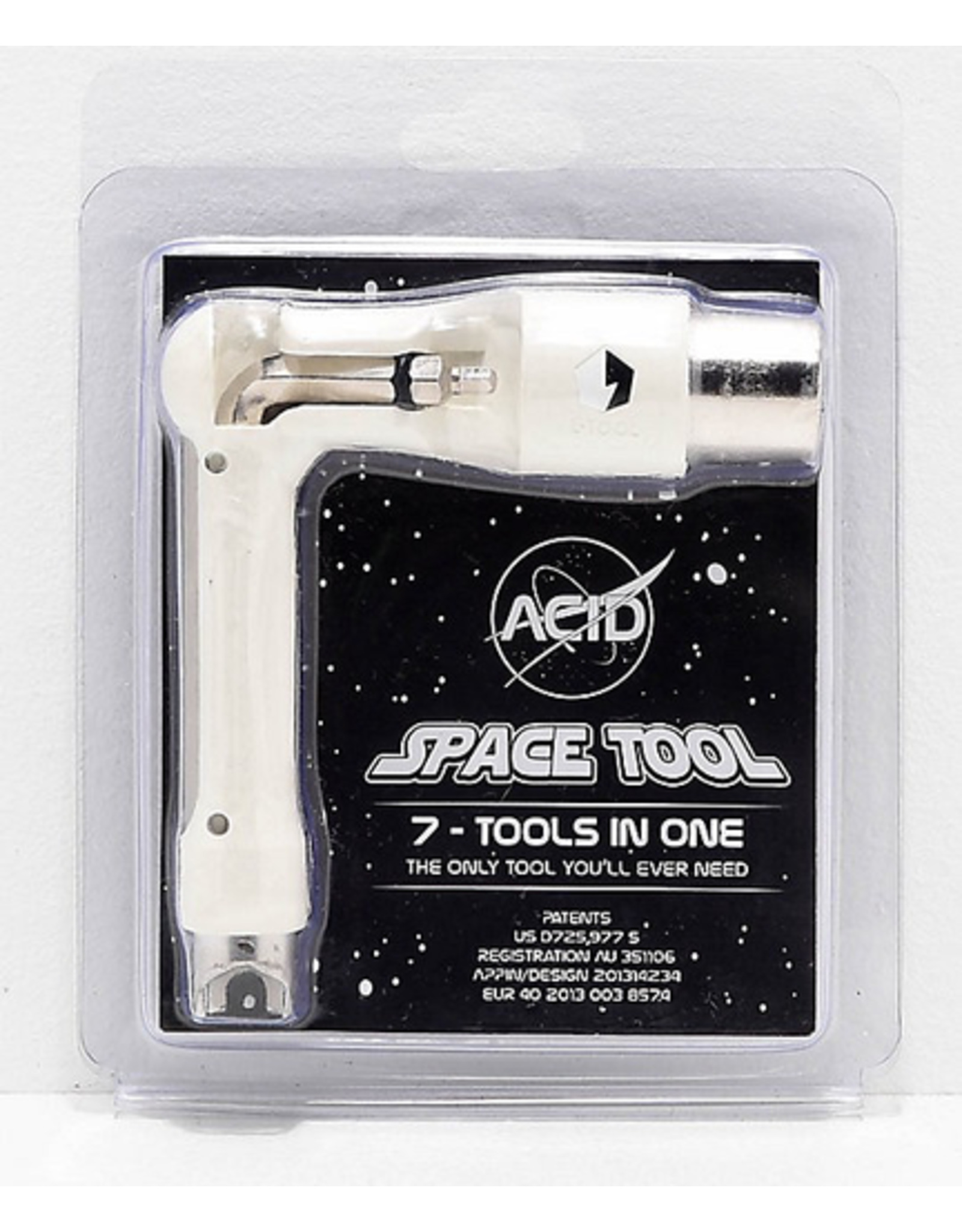 ACID ACID SPACE SKATE TOOL WHITE