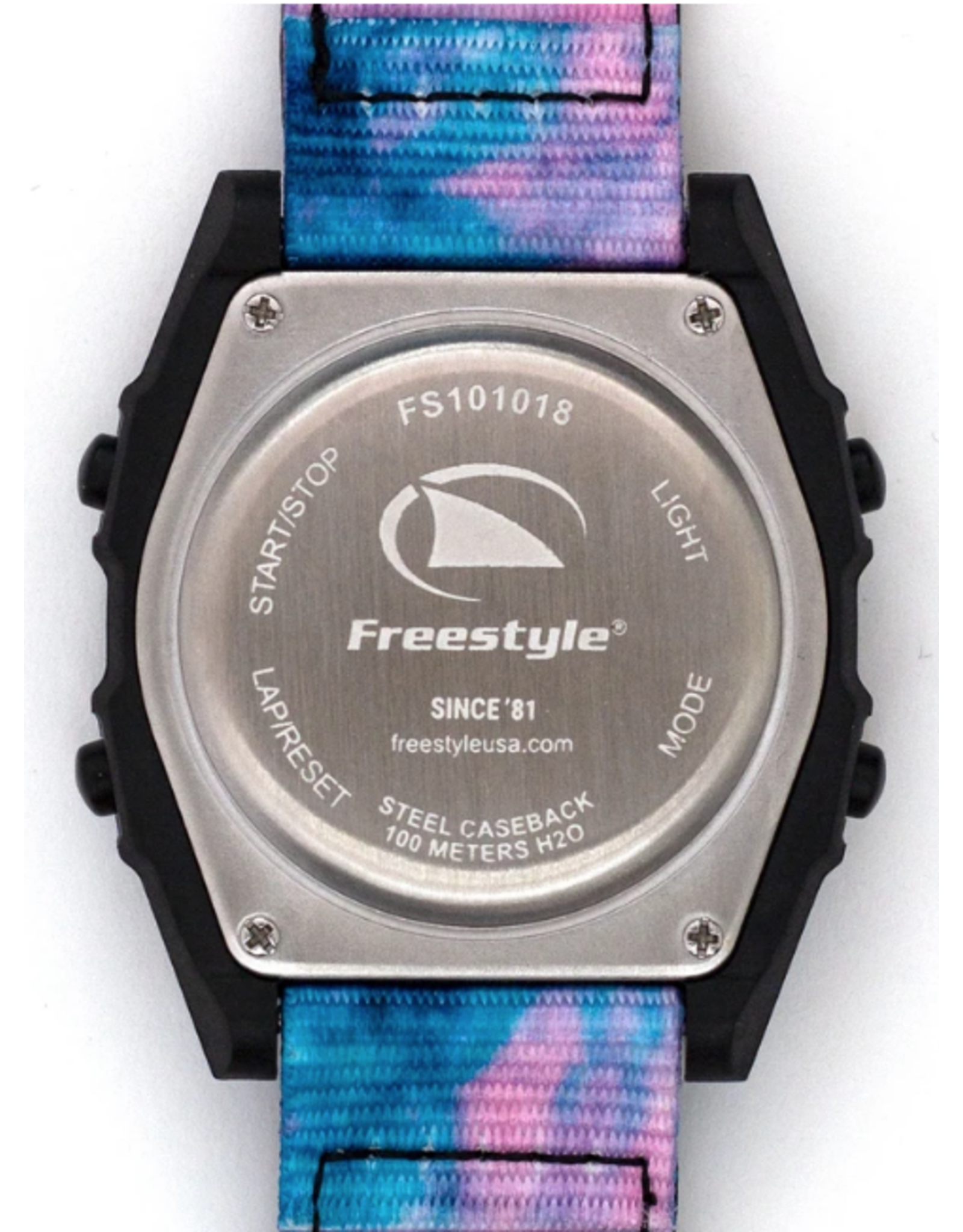 FREESTYLE FREESTYLE SHARK CLASSIC LEASH TIE-DYE BLACK TWIST WATCH