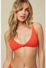 ONEILL Womens O’NEILL SALTWATER SOLIDS TALL TRI KNOT TOP