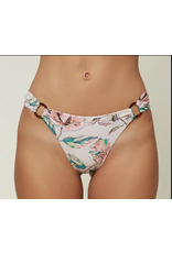 ONEILL Womens ONEILL VAN DON FLORAL RING HI-LEG BIKINI BOTTOMS