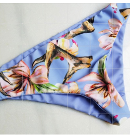 AZURE SWIMWEAR EXUMA BOTTOM - ANTLER/PERIWINKLE - MEDIUM COVERAGE