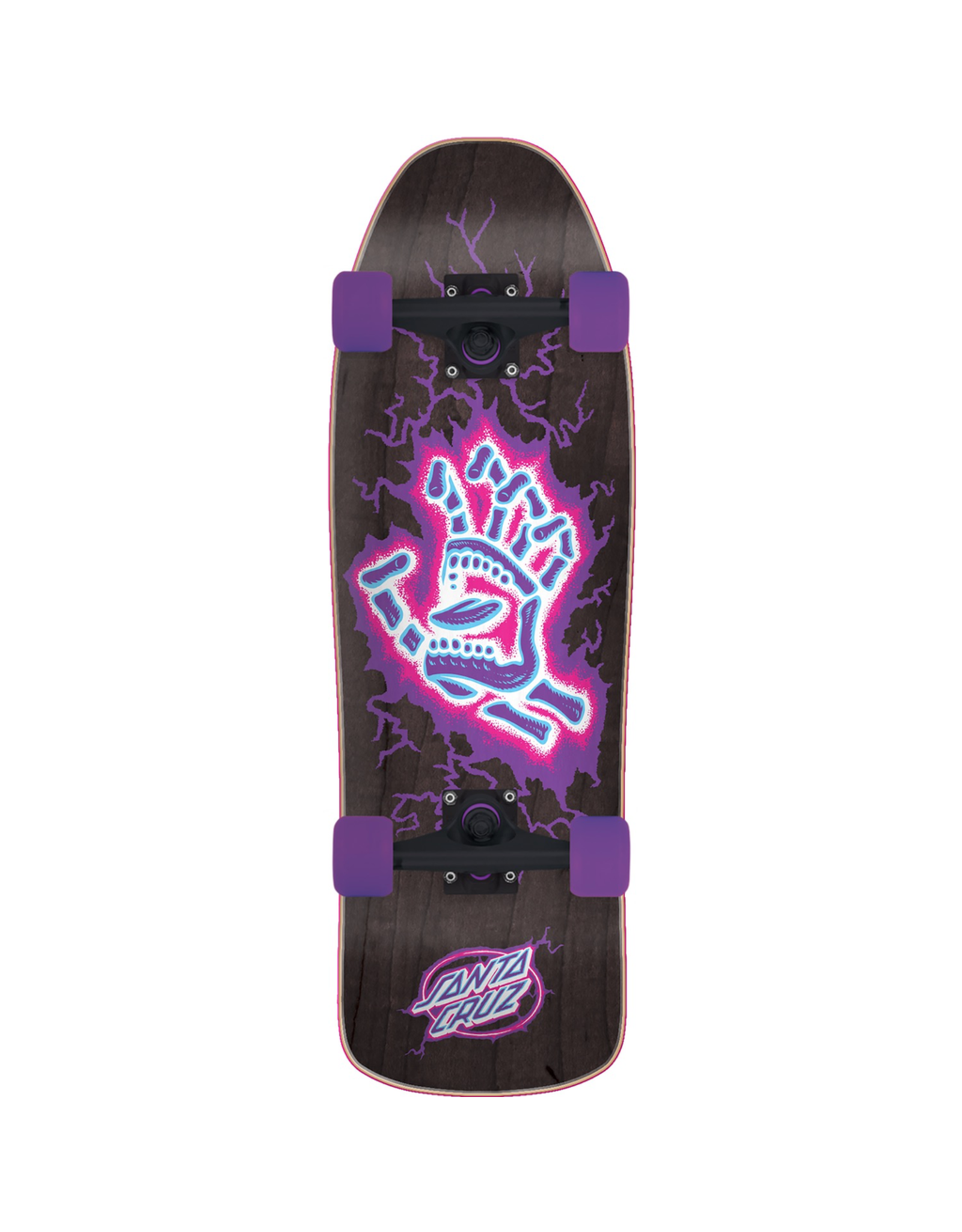 EASTERN SKATE SANTA CRUZ ELECTRO HAND MINI 80s COMPLETE