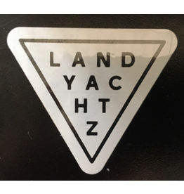 LANDYACHTZ LANDYACHTZ CLEAR TRIANGLE STICKER