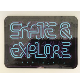 LANDYACHTZ LANDYACHTZ SKATE AND EXPLORE STICKER