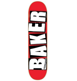 BAKER BAKER BRAND LOGO DECK-8.25 RED/WHITE