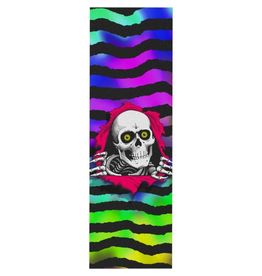 POPWAR Powell Peralta Grip Tape Sheet 10.5 x 33 Ripper Tie-dye (White)