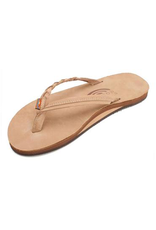 Rainbow Sandals LADIES FLIRTY BRAIDY SIERRA BROWN SINGLE LAYER