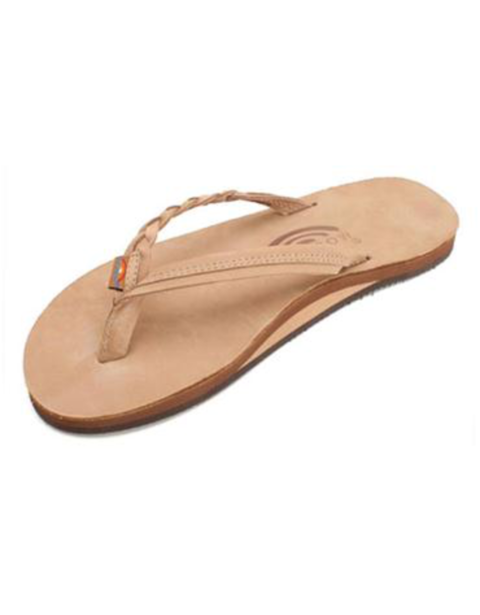 Rainbow Sandals LADIES FLIRTY BRAIDY SIERRA BROWN SINGLE LAYER