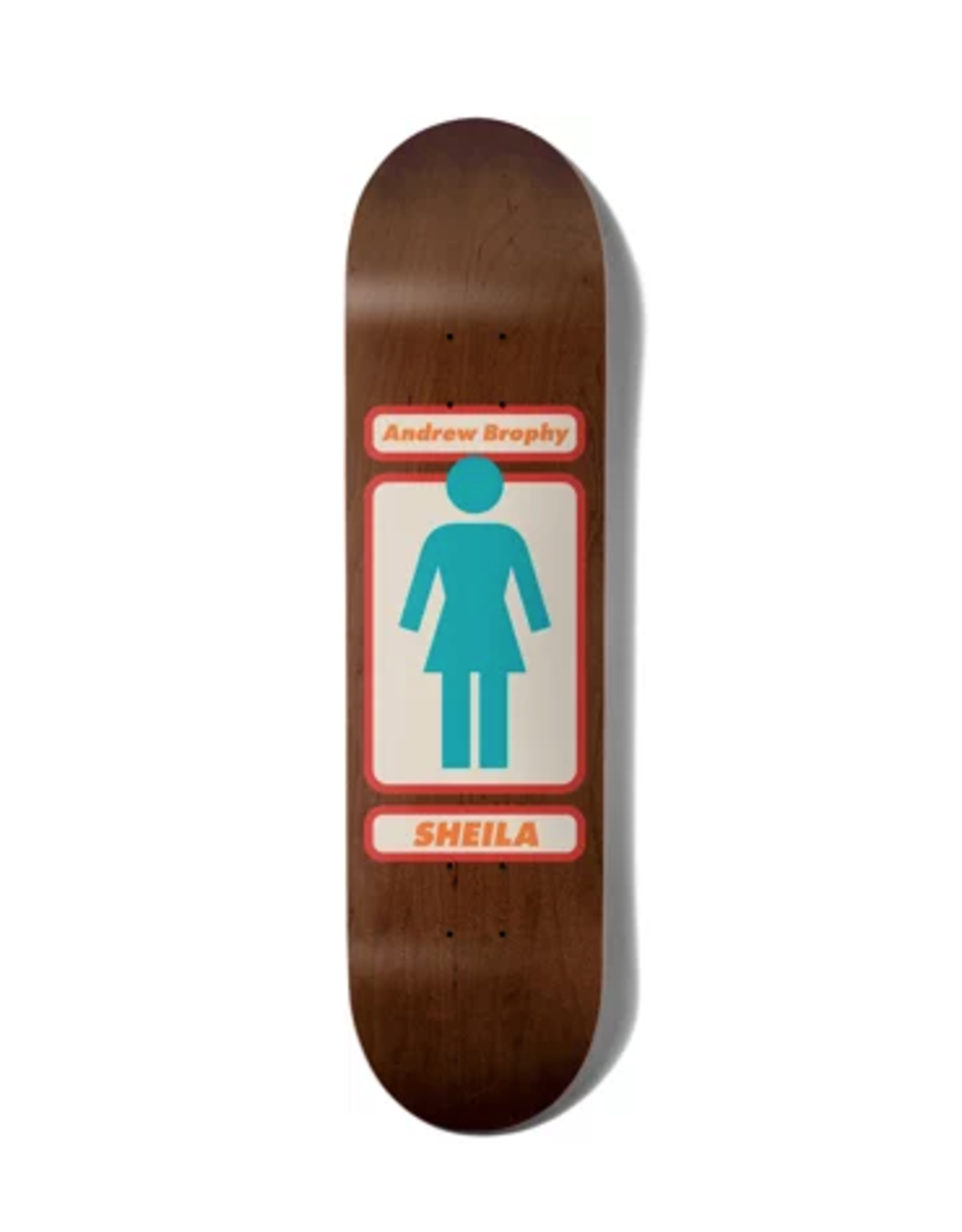 GIRL Girl Skateboards Brophy 93 Til WR39D3 Skateboard Deck - 8.25” x 31.75”
