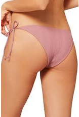 L*SPACE L*SPACE POINTELLE RIB LILY BIKINI BOTTOM