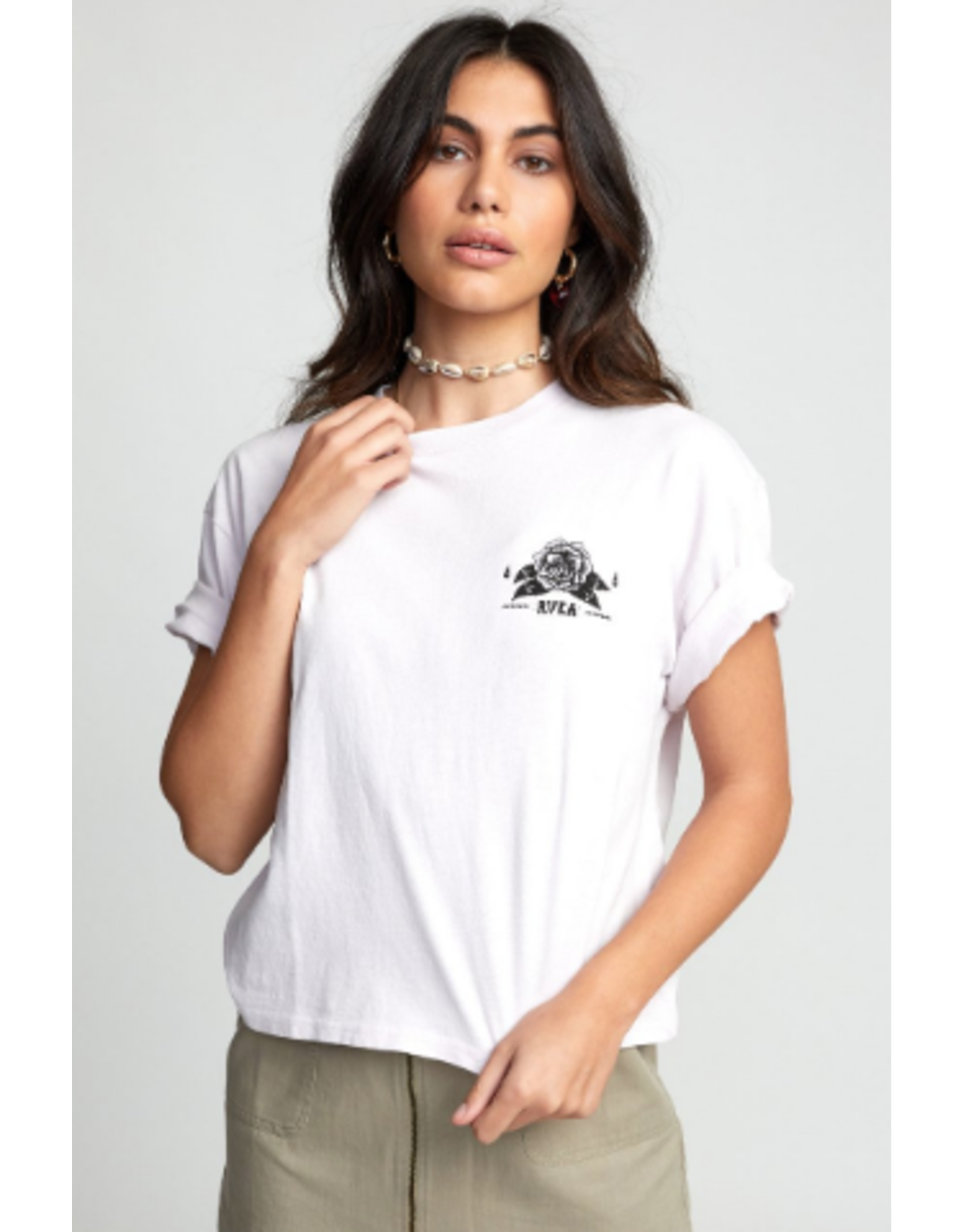 RVCA BUTTERFLY TEE J TEES LAV