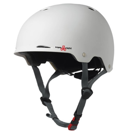 T8 GOTHAM HELMET L/XL-WHITE MATTE RUBBER Cpsc/Astm