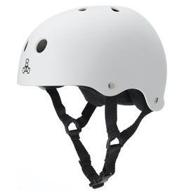 T8 T8 HELMET WHITE RUBBER