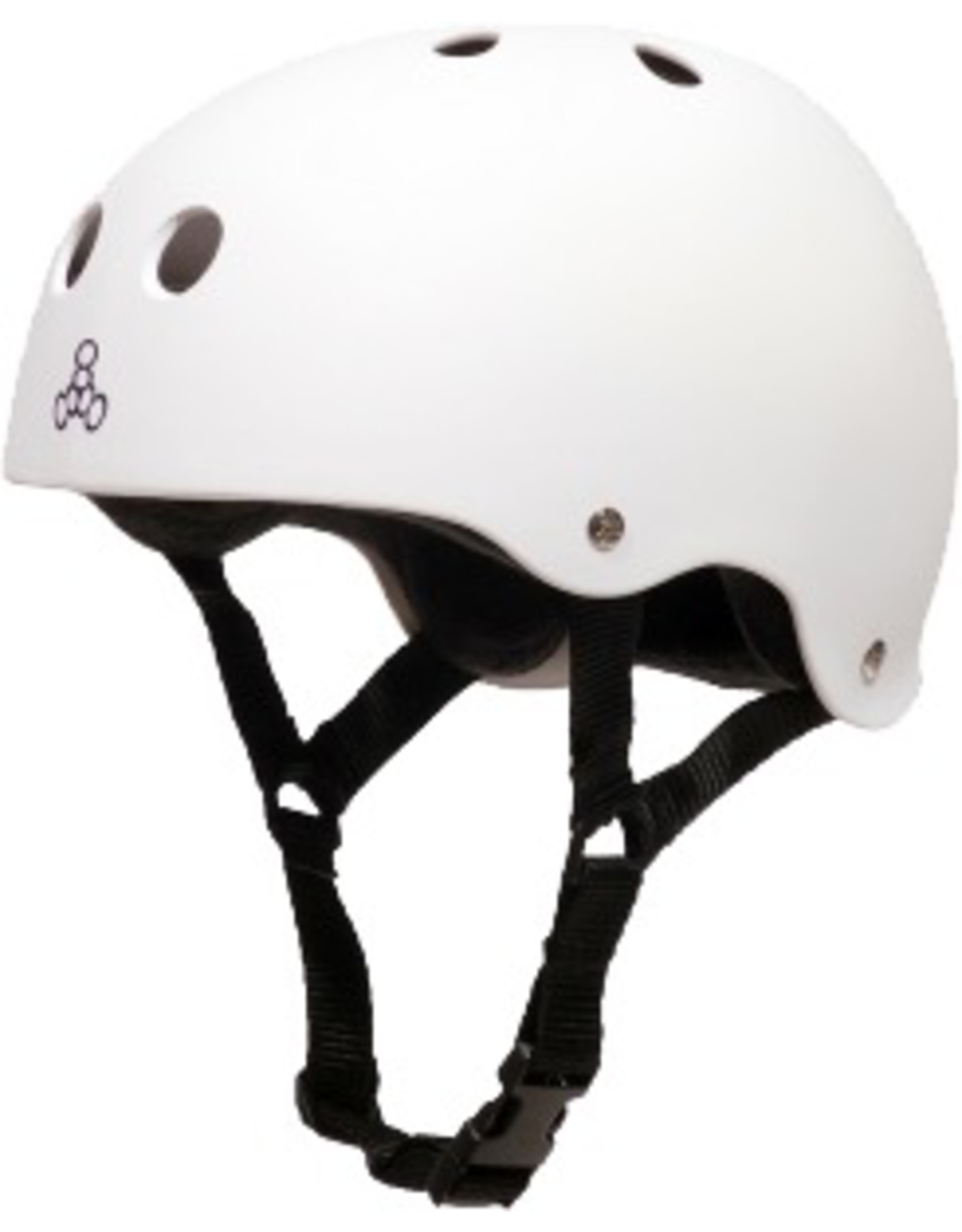 T8 T8 HELMET WHITE RUBBER XL