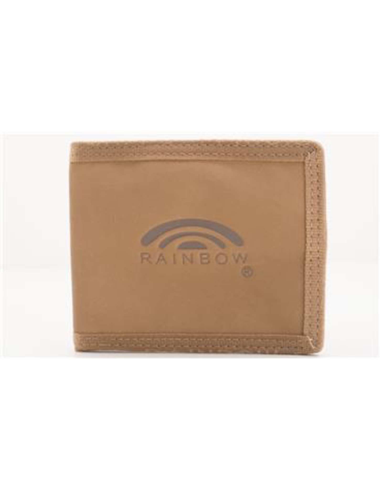 RAINBOW Sierra Brown - Bi-Fold Wallet with Jacquard Webbing around the sides