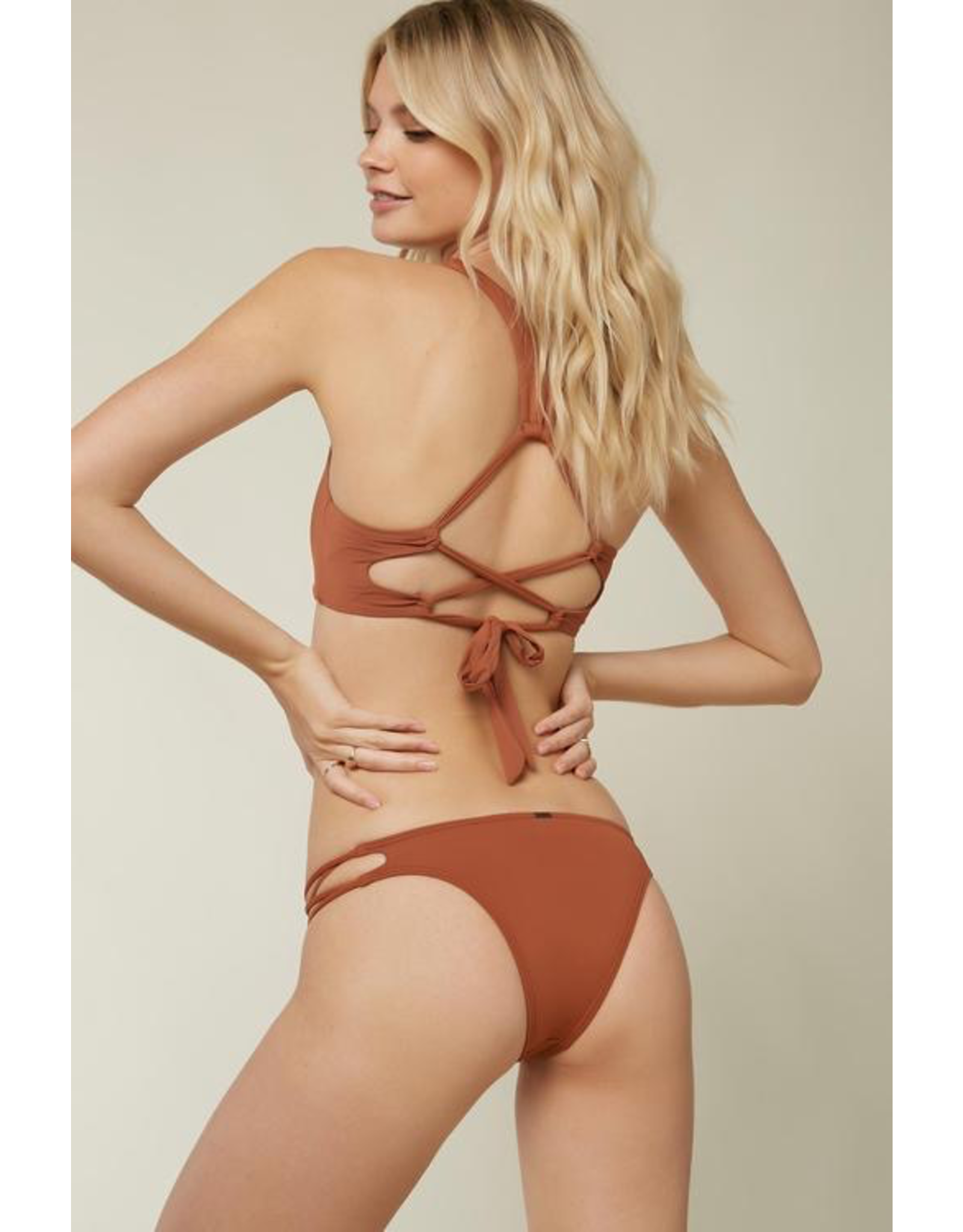 ONEILL Womens SALT WATER SOLIDS SKIMPY BOTTOMS