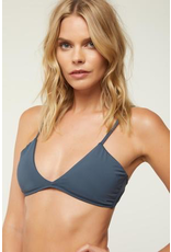 ONEILL Womens SALT WATER SOLIDS TRI TOP