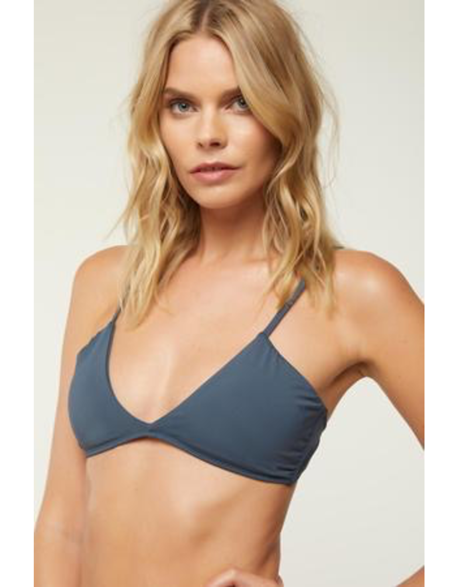 ONEILL Womens SALT WATER SOLIDS TRI TOP