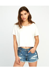 RVCA Girls HEADLINE CROPPED KNIT TOP