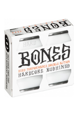 BONES BONES HARDCORE 4PC HARD WHITE/BLACK BUSHINGS