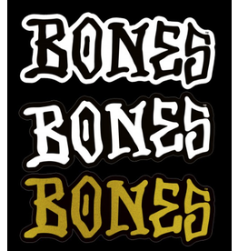 BONES BONES 5” STICKER