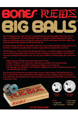 BONES BONES REDS BIG BALLS BEARINGS (8PK)