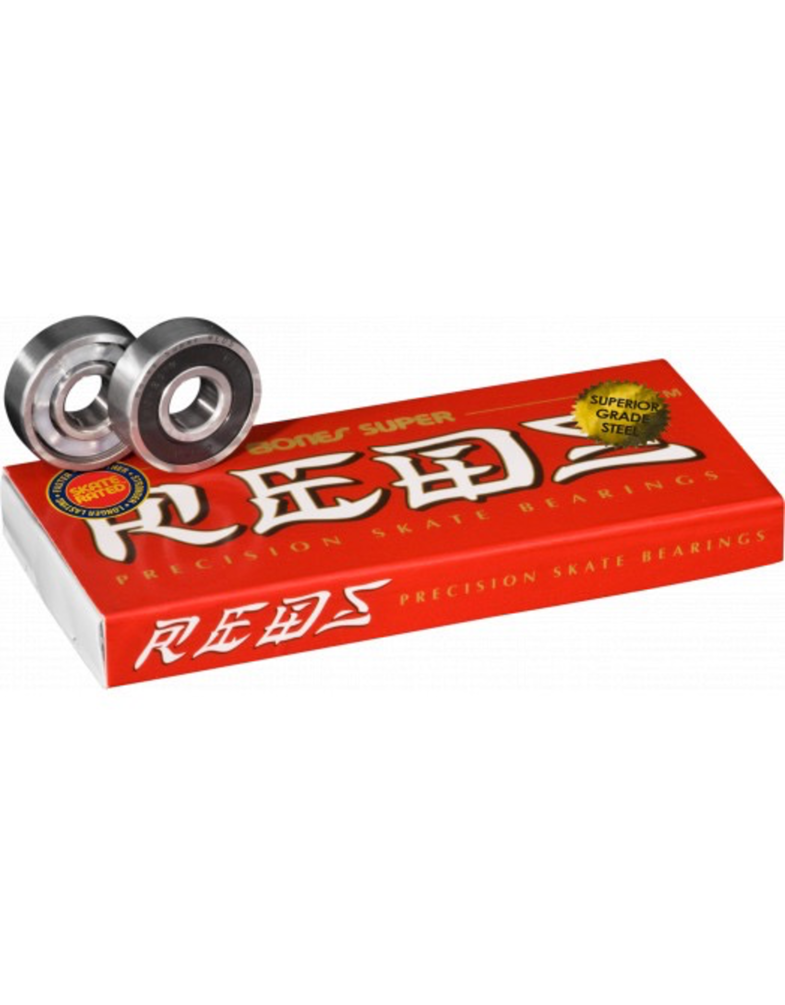 Bones® Super REDS® Skateboard Bearings 8 pack