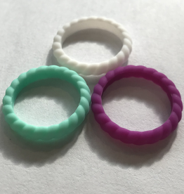 Humannature HUMAN NATURE SILICONE RING 3 PACK
