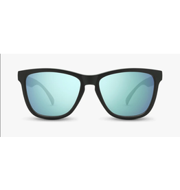 NECTAR NECTAR SUNGLASSES CRUX/CHUCKTOWN MATT BLACK FRAME - BLUE MIRROR LENS