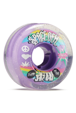 SATORI Satori Movement Space Gem Clear Skateboard Wheels - 54mm 78a (Set of 4)