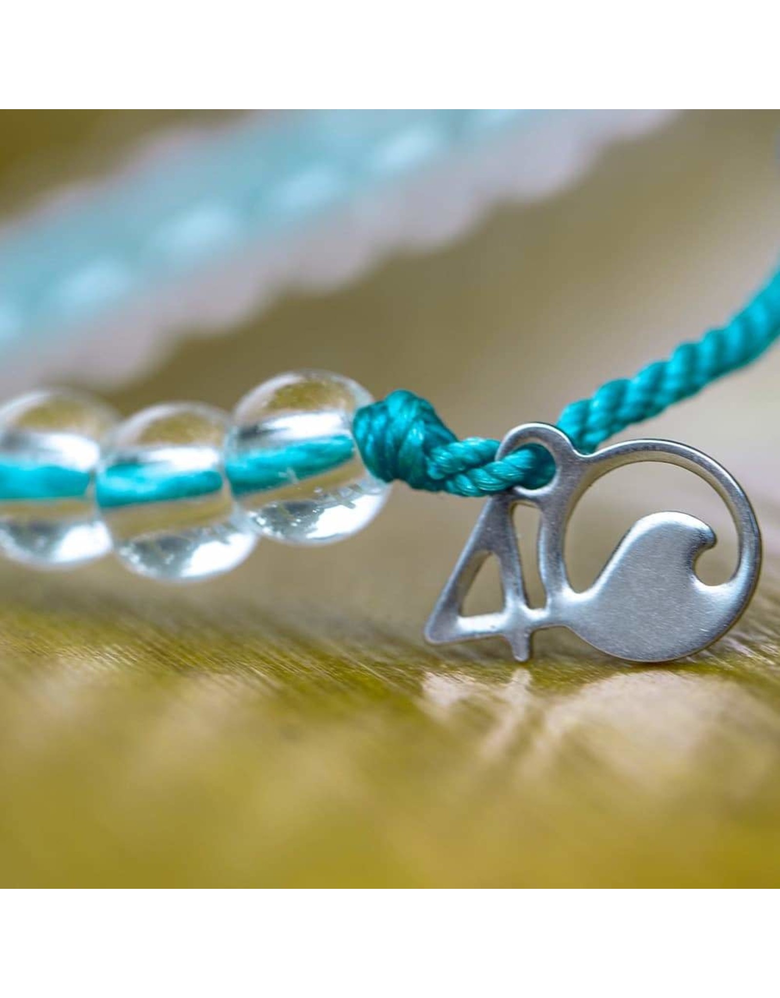 4Ocean 4OCEAN WHITE-SIDED DOLPHIN BEADED BRACELET