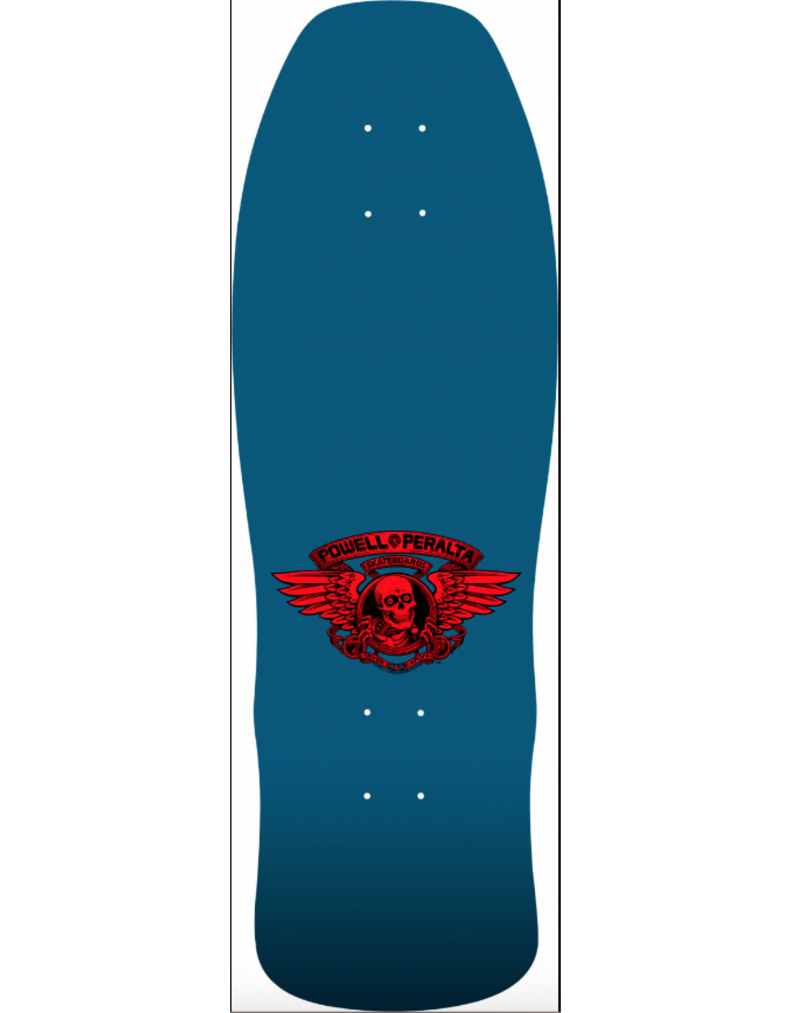 POWELL PERALTA Powell Peralta Welinder Nordic Skull Skateboard Deck Blue - 9.625 x 29.75
