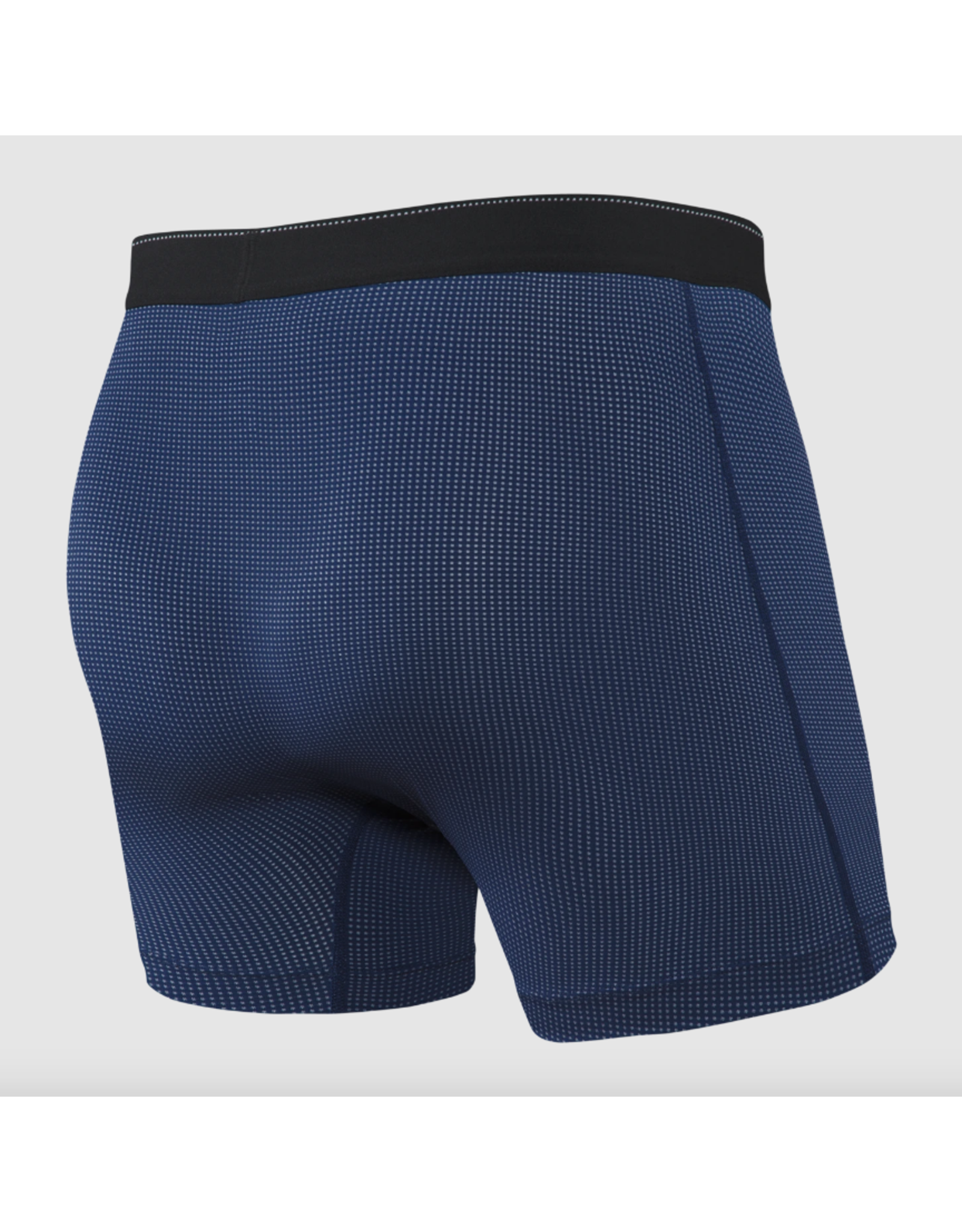 SAXX UNDERWEAR SAXX QUEST BOXER BRIEF FLY - MIDNIGHT BLUE II